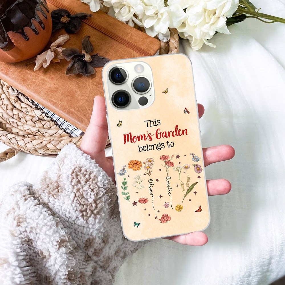 Birthflower phone case