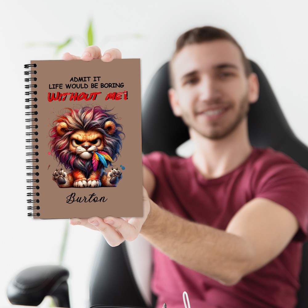 A5 spiral notebook