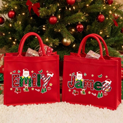 Christmas tote bag