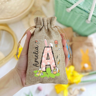 Easter Treat Bags with Name