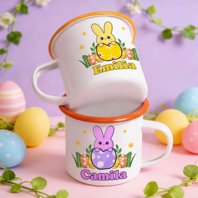 easter name mug