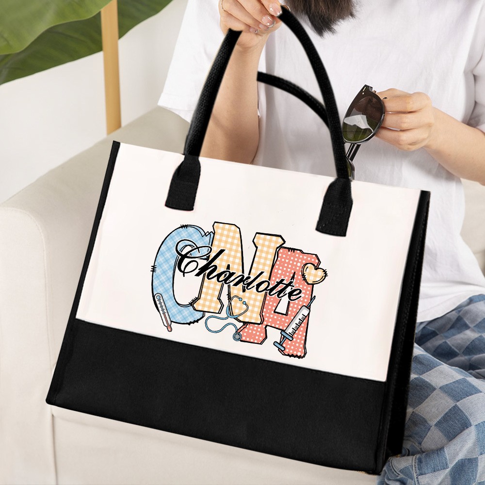 tote bag with name