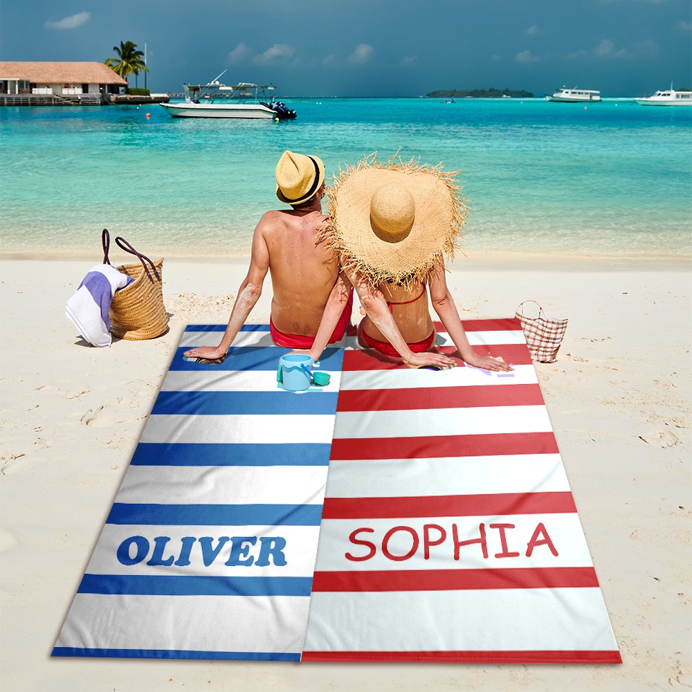 Striped Beach Towel