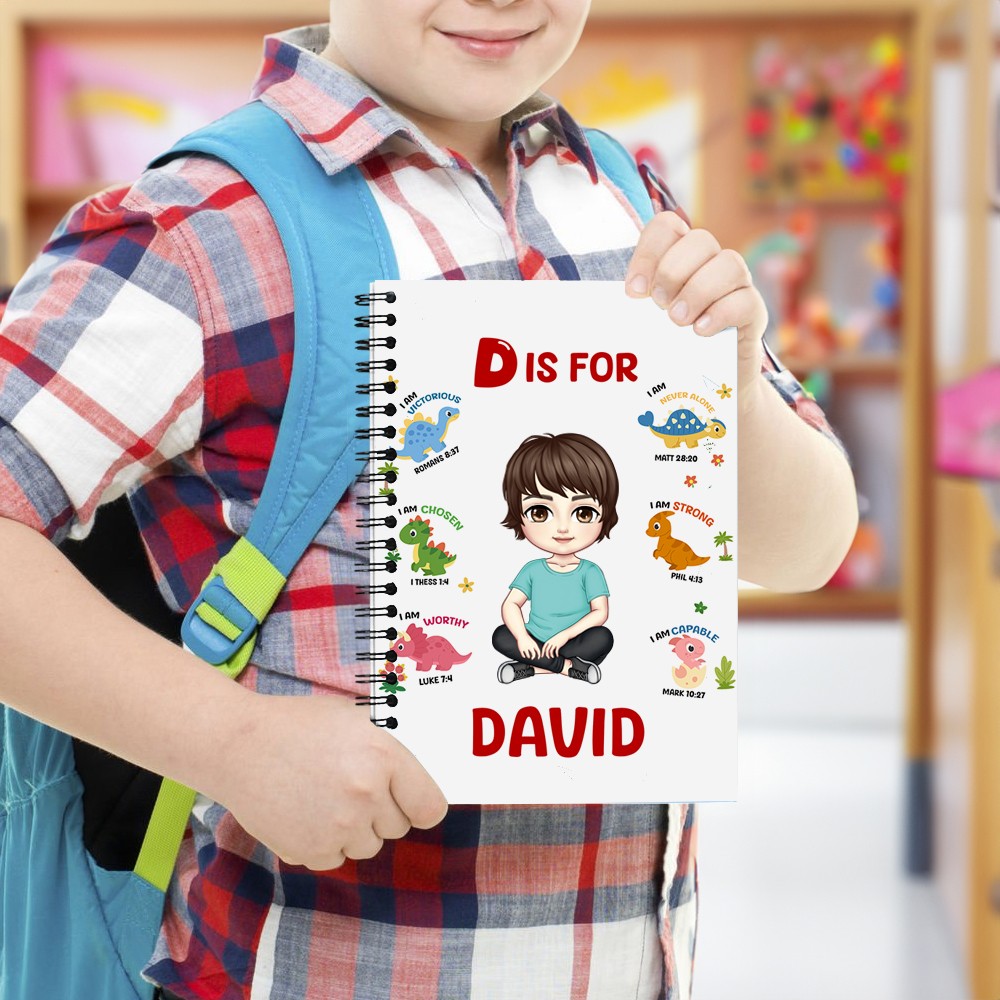 Cartoon character notebook