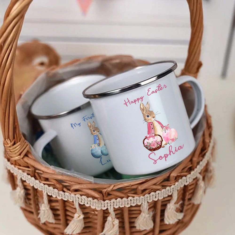 easter name mug