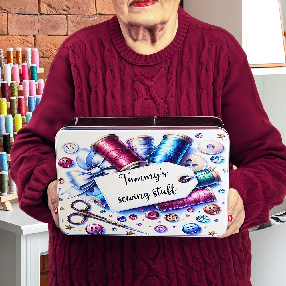 Personalised Storage Tin