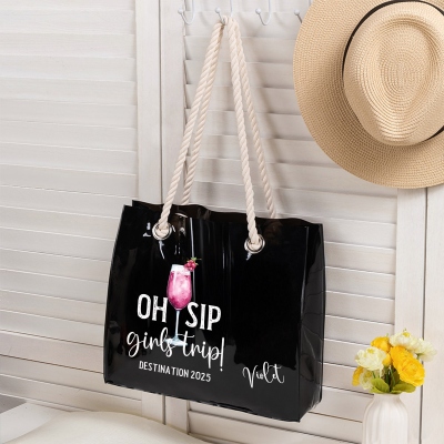 beach tote bag