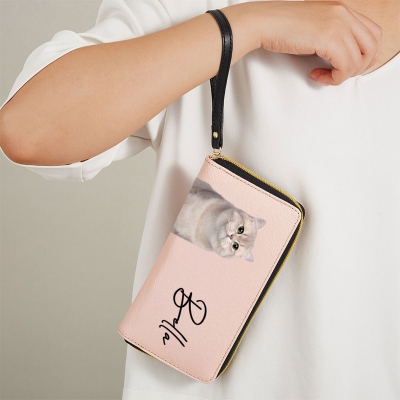 with wrist strap