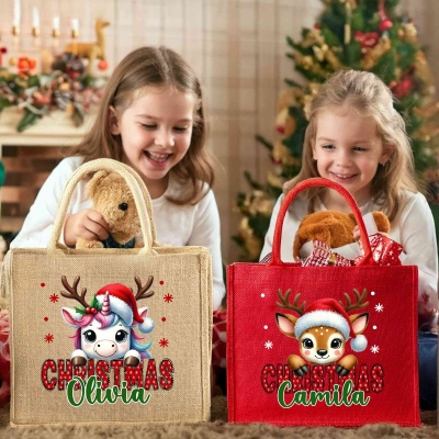 Christmas tote bag