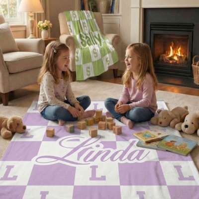 Namensdecke für Kinder