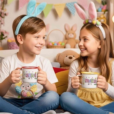 easter name mug