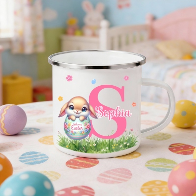 easter name mug