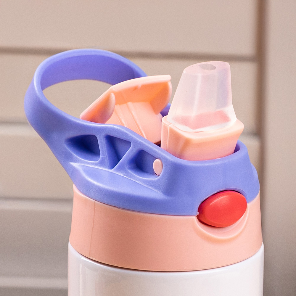 Gourde Personnalisée Pour Enfants - 350ml Avec Prénom - Cadeau D'École, Anniversaire Ou Noël - Étanche Et Colorée