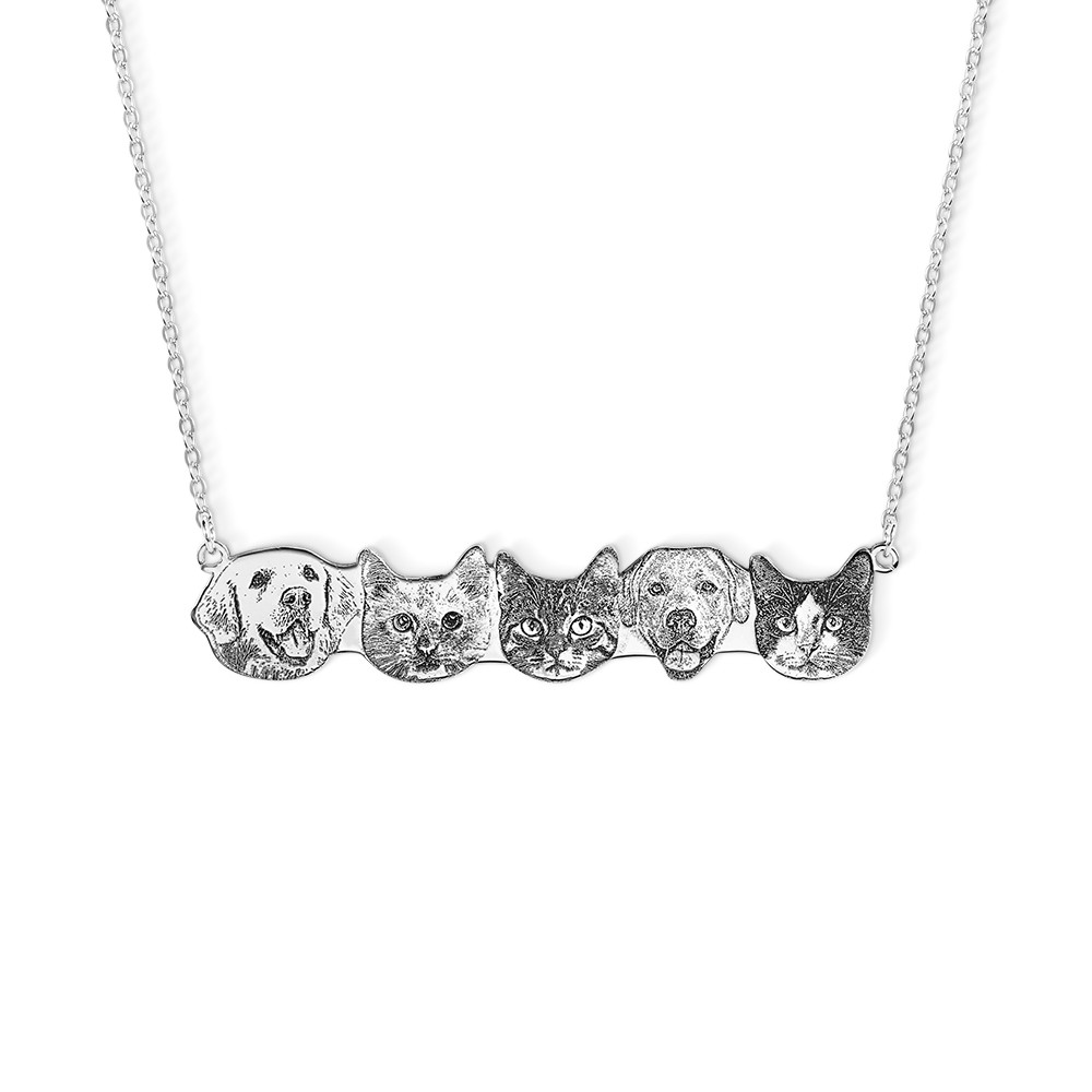 pet photo necklace