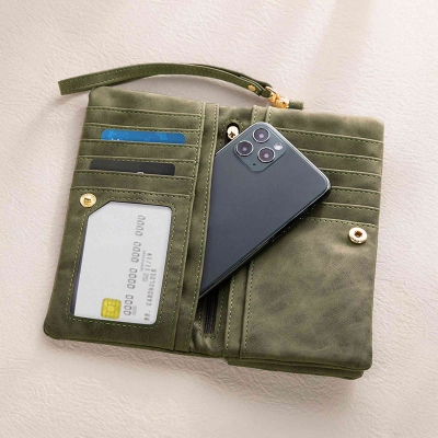 RFID wallet with coin