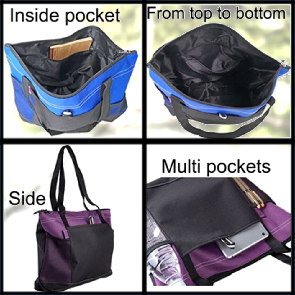 Personalized Glitter Football Mom Tote Bag, Mesh Tote Bag, Sports Keepsake, Travel Storage Bag