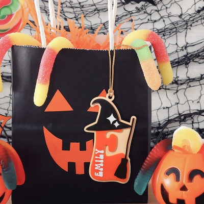 Halloween Basket Tag