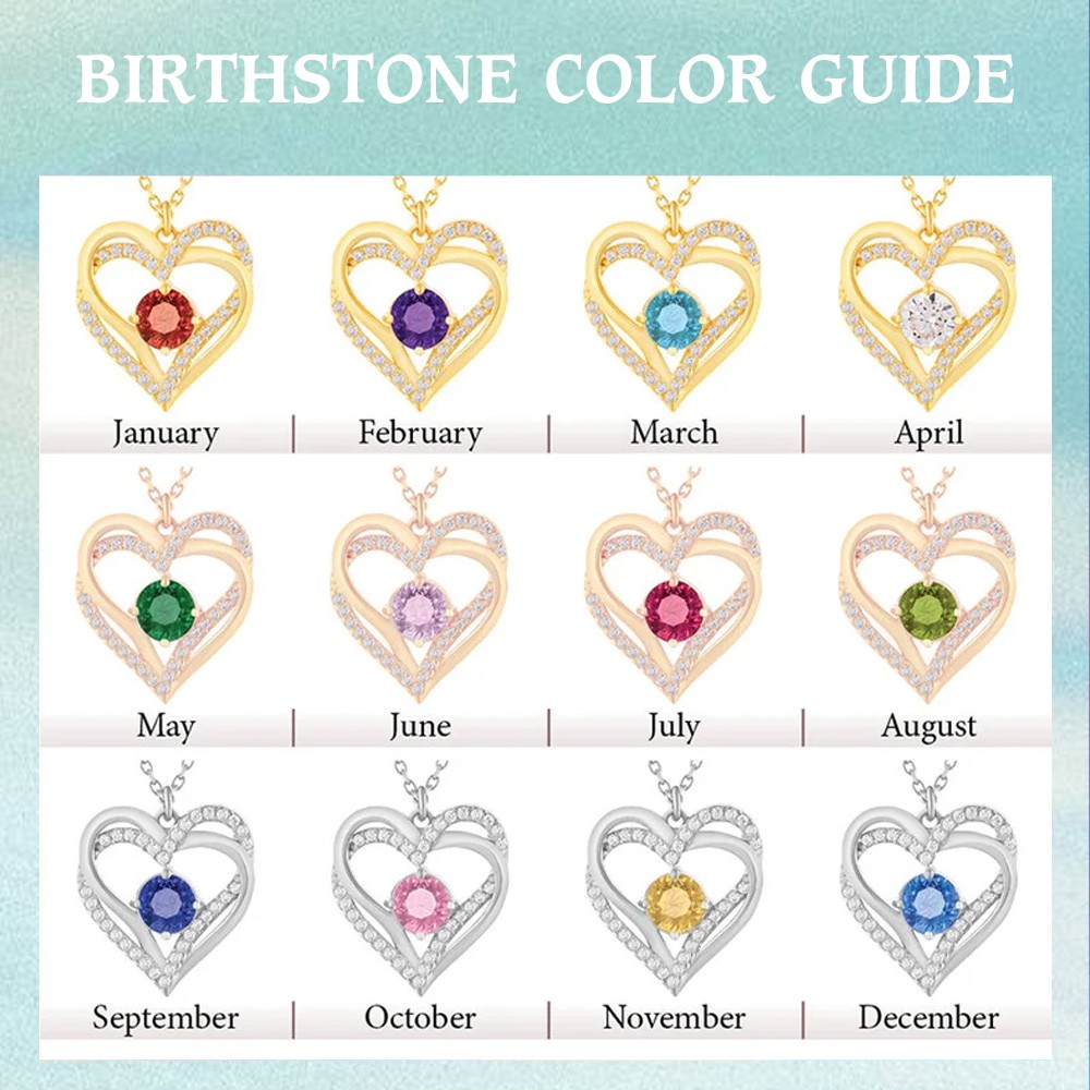 Birthstone halsband