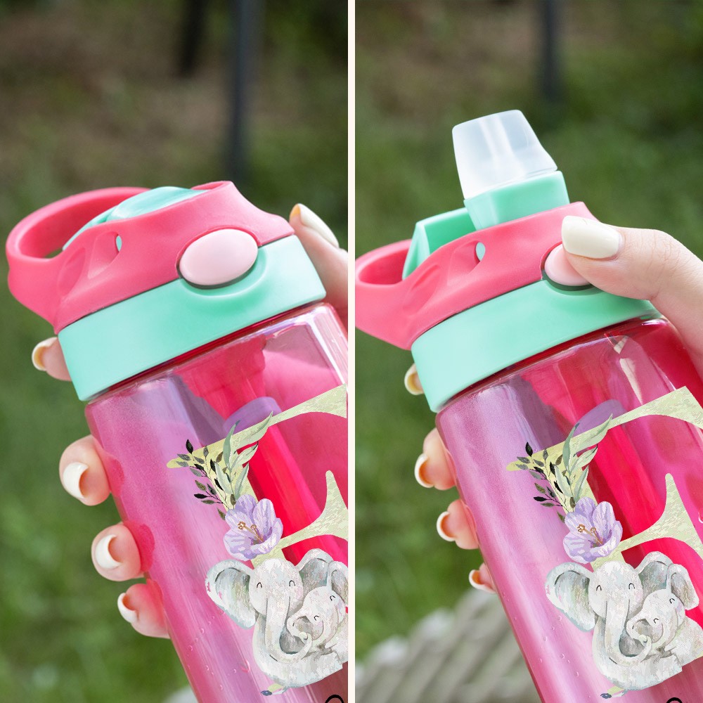 tumbler with straws