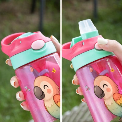 tumbler with straws