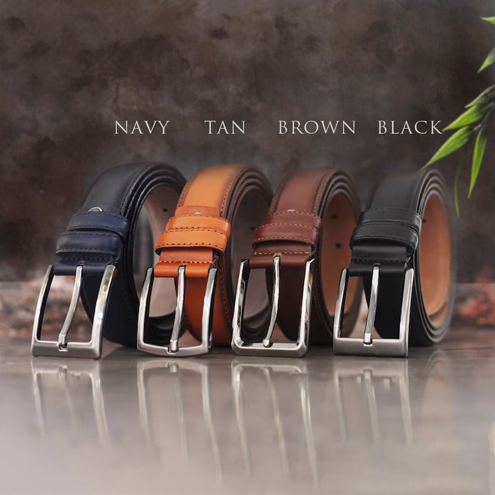 Custom Engraved Belts for Men, Personalized Leather Anniversary Gifts