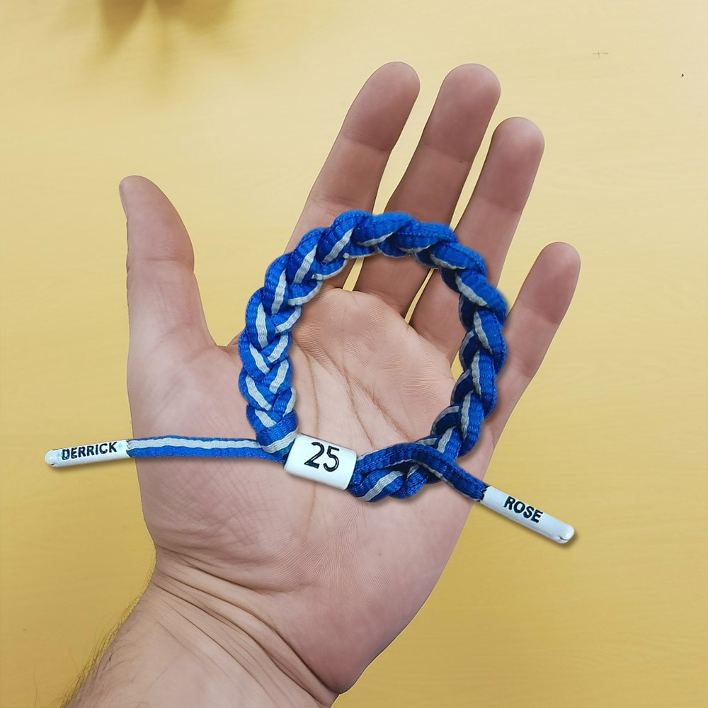 Custom Basketball Enthusiast Bracelet with Name & Number, Star Sports