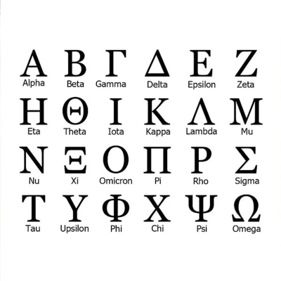 Greek Letters