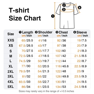 T-shirt size