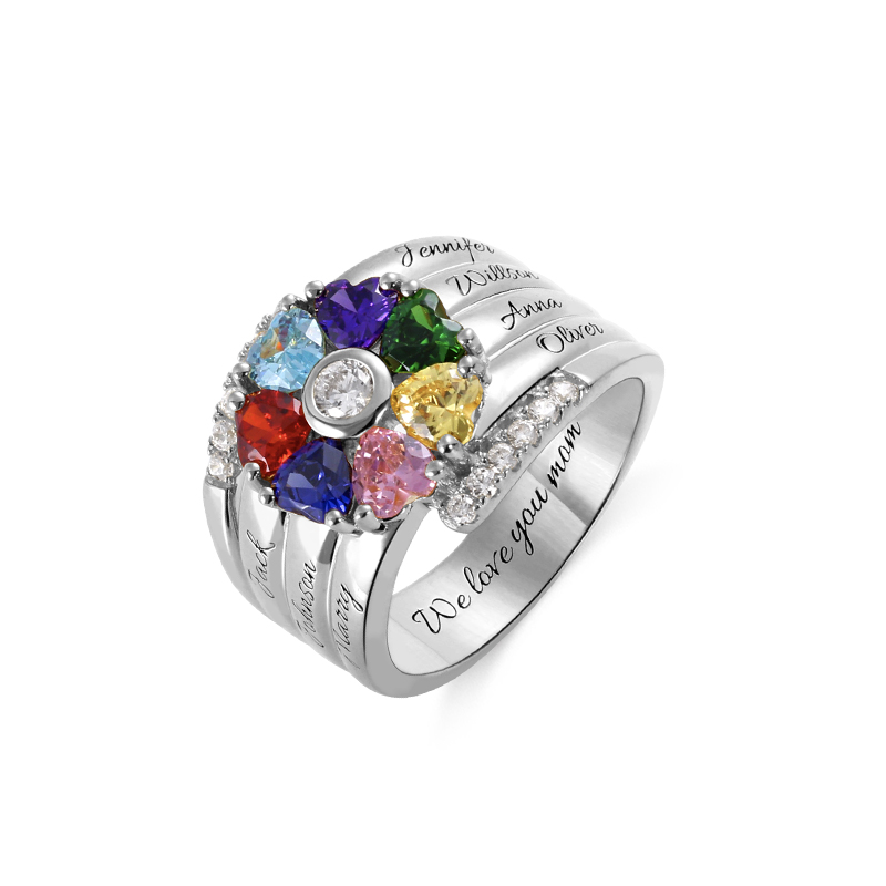 7 birthstone ring sale on air conditioner