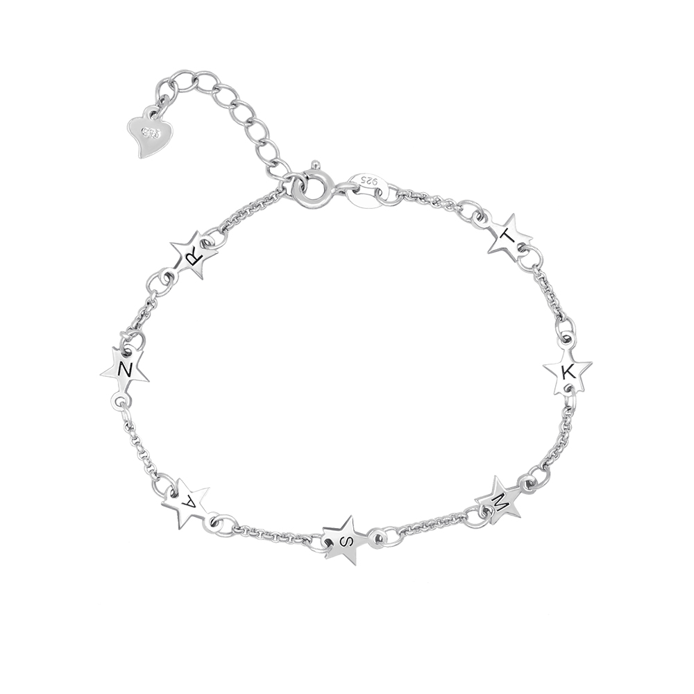 Personalized Star Bracelet & Necklace - GetNameNecklace