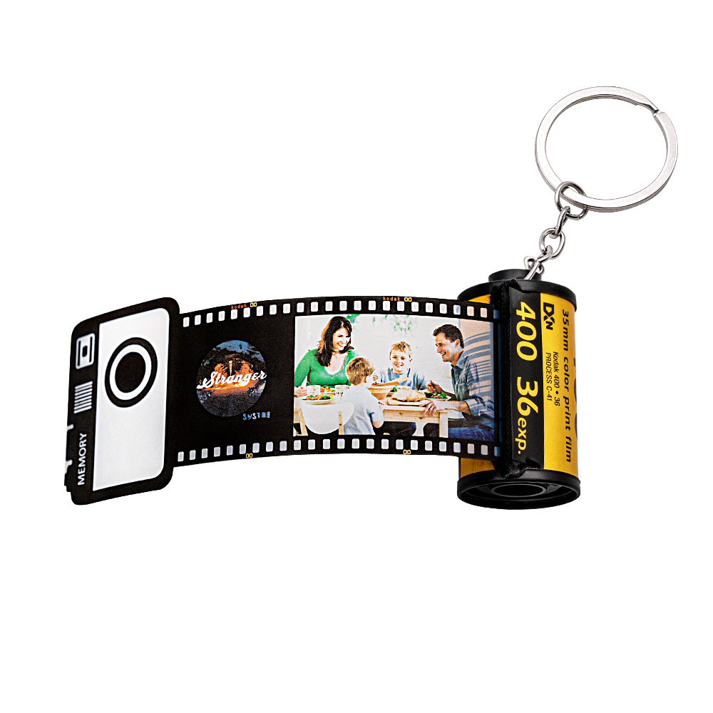 Custom 20 Photos Keychain Romantic Gifts for Lovers & Friends