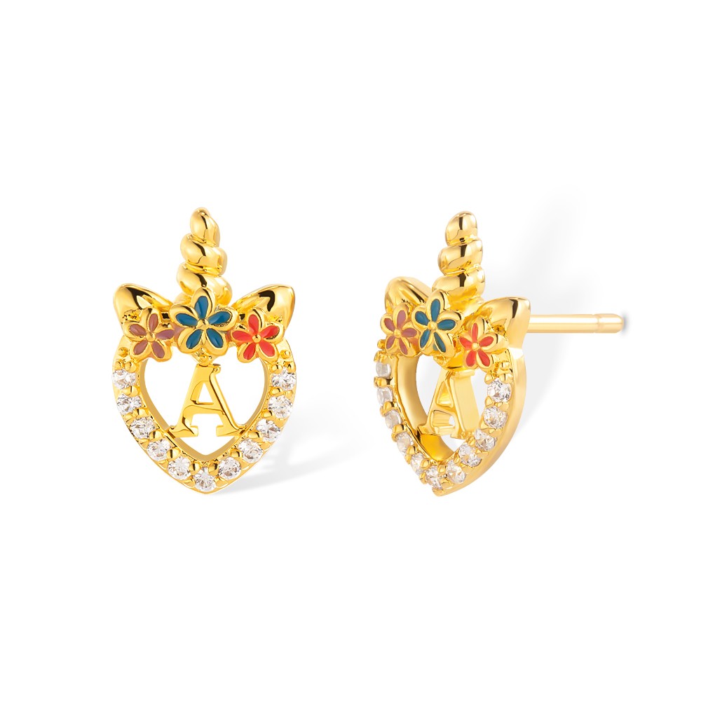 18k Gold/White Gold/Rose Gold Plated Earrings