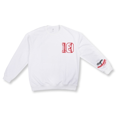 Gepersonaliseerde naam honkbal Jersey shirt, aangepaste nummer honkbal moeder hoodie, sportaccessoires, honkbalspeler geschenken, cadeau voor moeder/familie/sportliefhebber