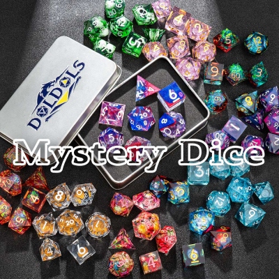Mystery Sharp Resin Dice Blind Bags!