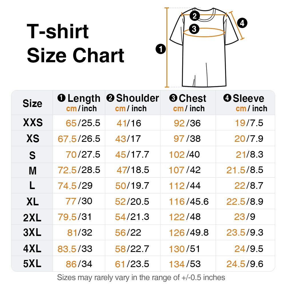 T-Shirt size