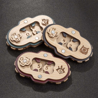 DND Health Tracker, HP Counter, Hit Points Tracker, Life Tracker, DND Class HP, Custom Magnetic Wooden Life Counter 0-399, TTRPG HP Counter