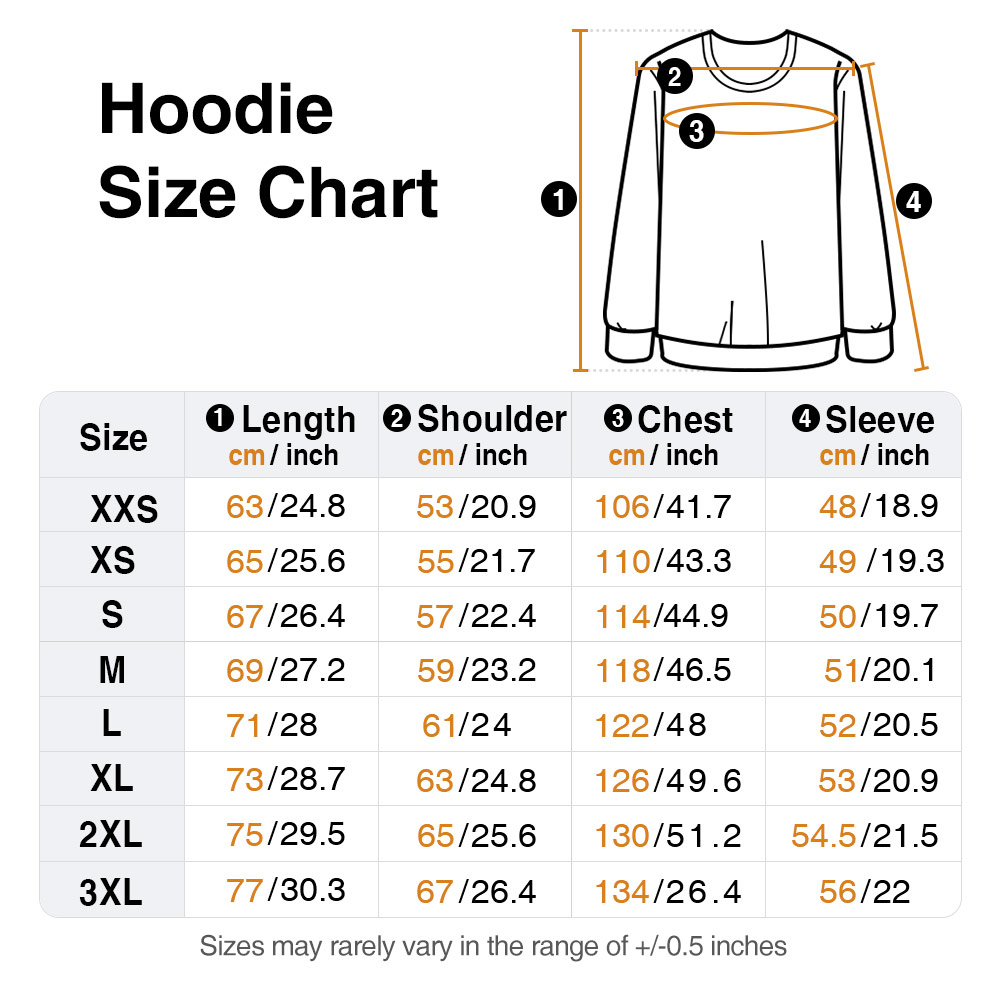 sweatshirt size