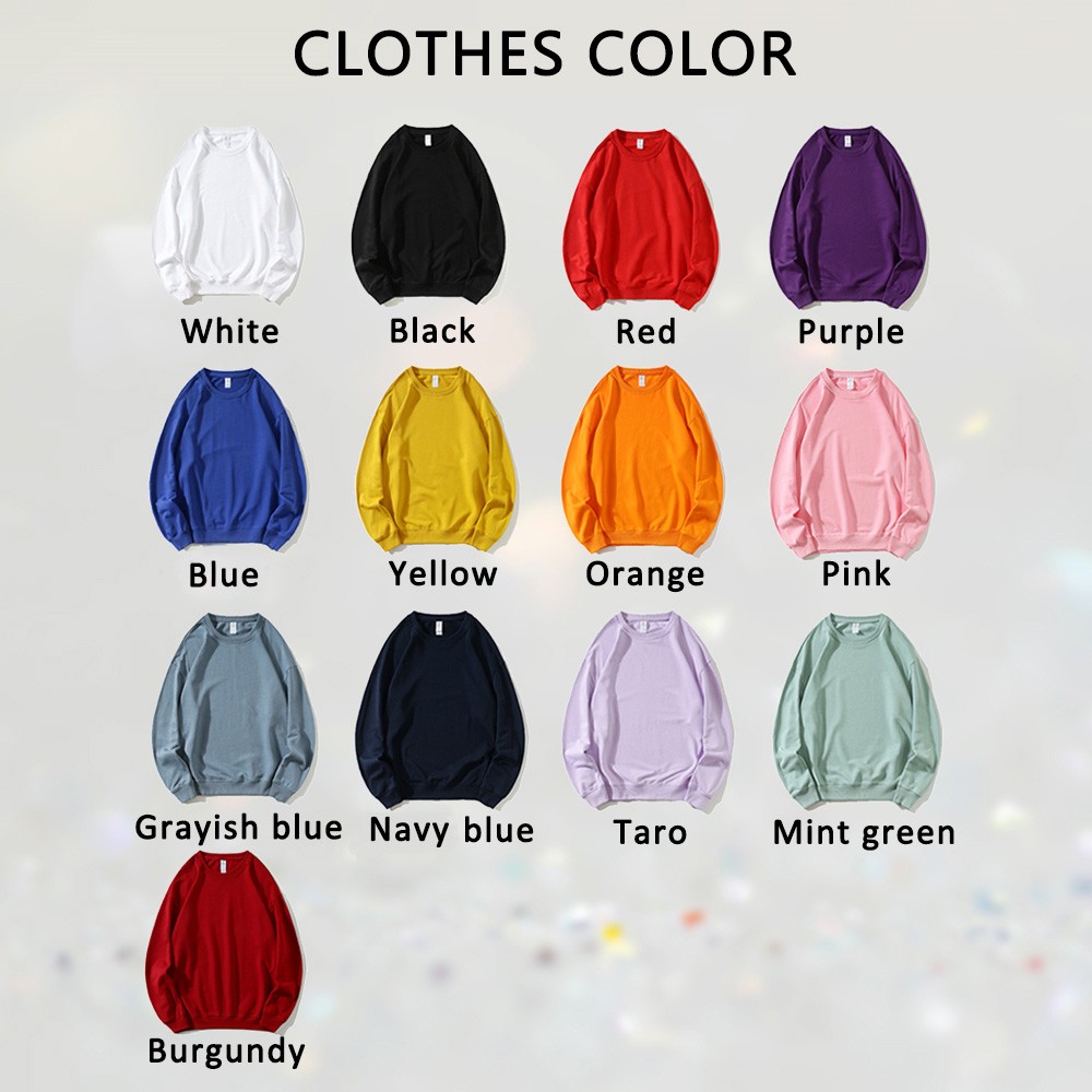 sweatshirt color