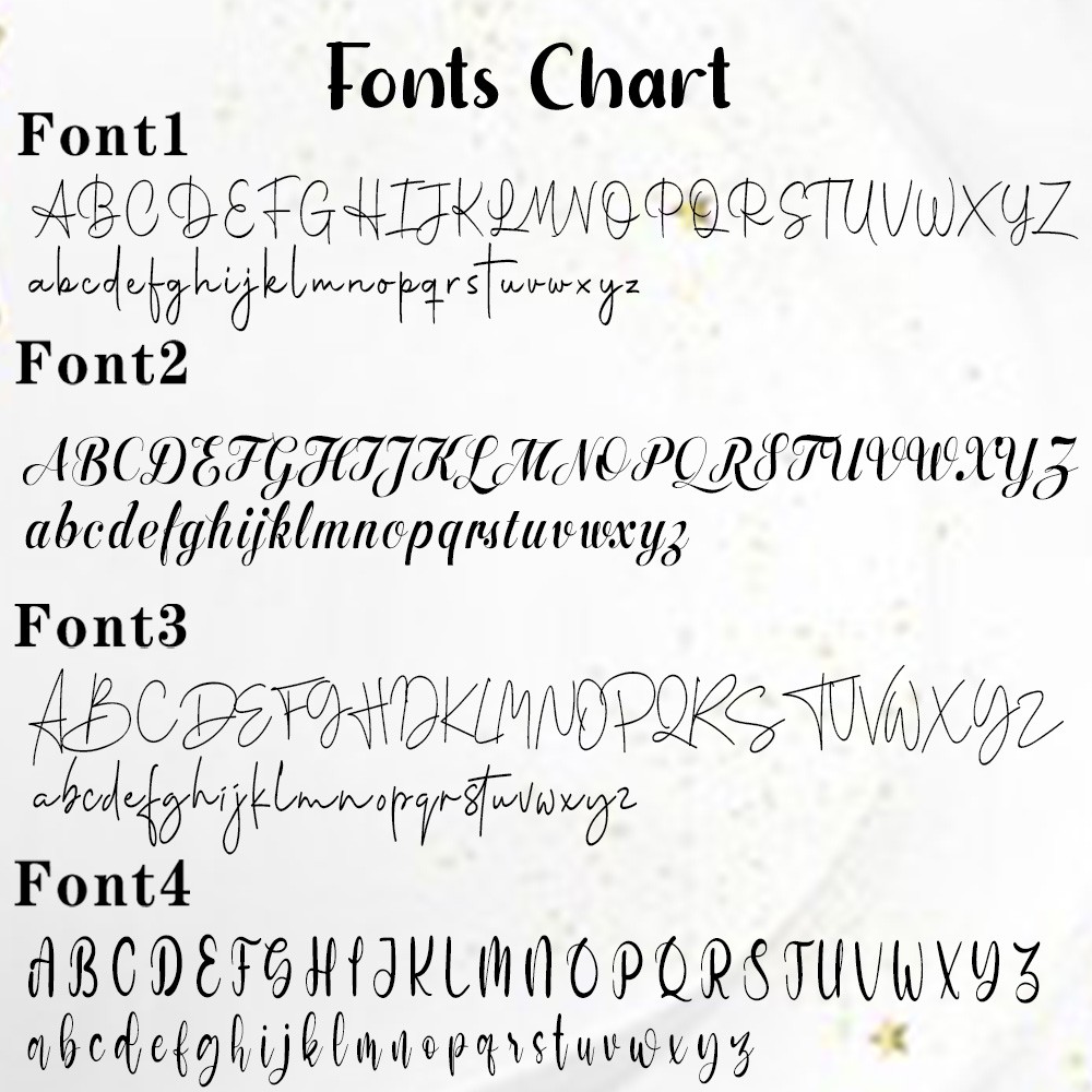 name font