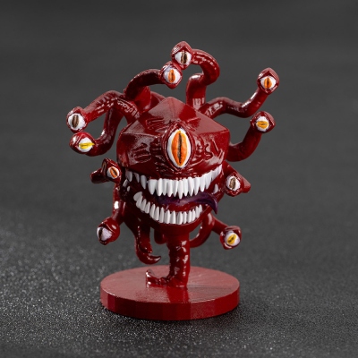 DND 3d Printed Light Curing D20 Beholder Miniature, DND Miniature, Beholder D20, Monster Beholder, DND Table Decor, DND Gifts