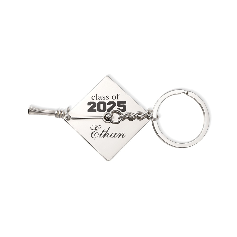 Personalized Graduation Keychain