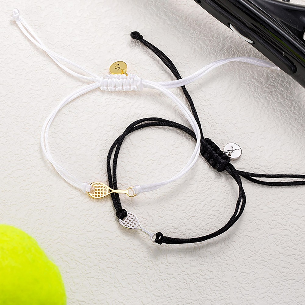 Personalized Initial Tennis Bracelet
