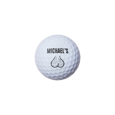 Personalized Funny Golf Ball with Name, Custom Men's Golf Ball, Golf Accessory, Birthday/Father's Day Gift for Golf Lovers/Him/Husband/Dad/Grandpa