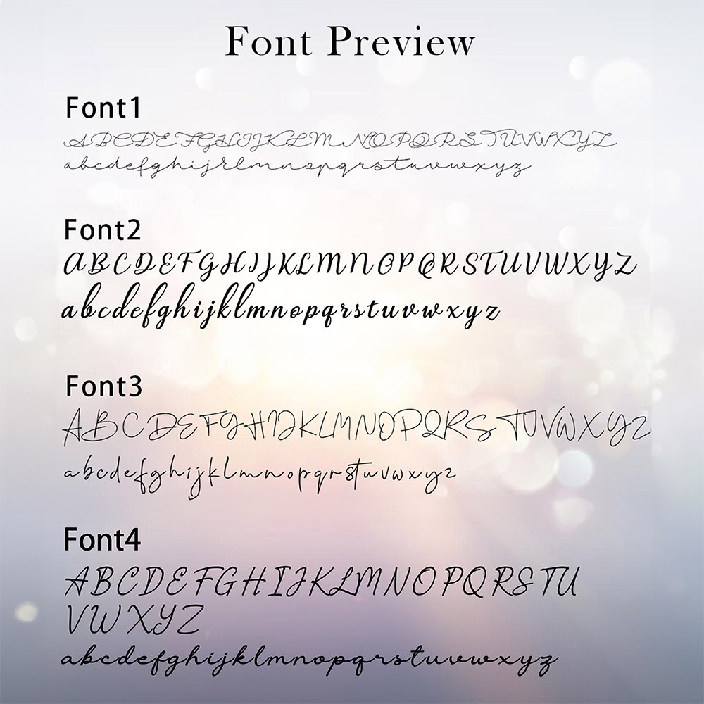 font style