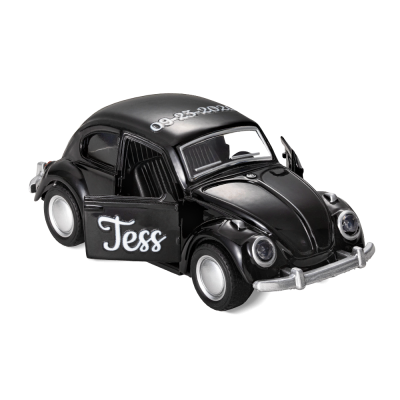 Personalized Name Mini Car Model, Mini Beetle Toy Car, Thank You Gift, Wedding Party Gift, Wedding Favors, Groomsmen Gifts, Gift for Page Boy