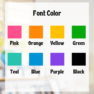 font color