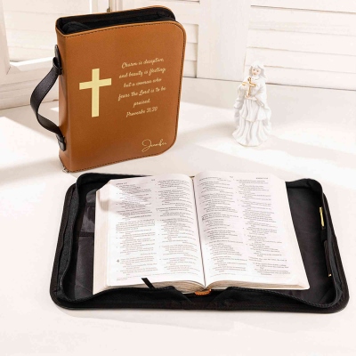 Leather Bible Cover