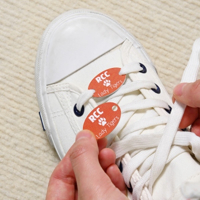 Personalized Name & Icon Cheer Shoe Charms (Set of 2PCS), Custom Cheerleading Competition Shoelace Accessories, Gifts for Cheerleaders/Coaches/Team