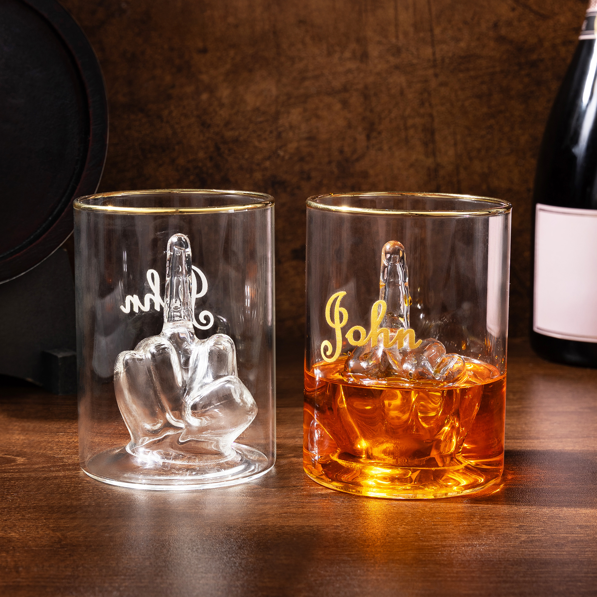 Whiskeyglas Mit Spruch 'I Drink And I Know Things' – 266 Ml, BPA-frei, In Geschenkbox