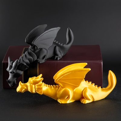 Personalized 3d Printed Dragons Bookshelf Decor, Bookshelf Ornaments, Funny Home Decoration, Table Decor, Decor Gift